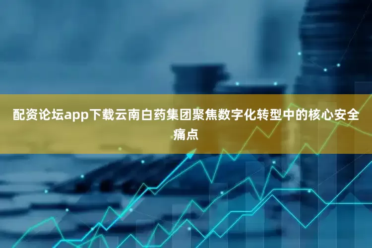 配资论坛app下载　　云南白药集团聚焦数字化转型中的核心安全痛点